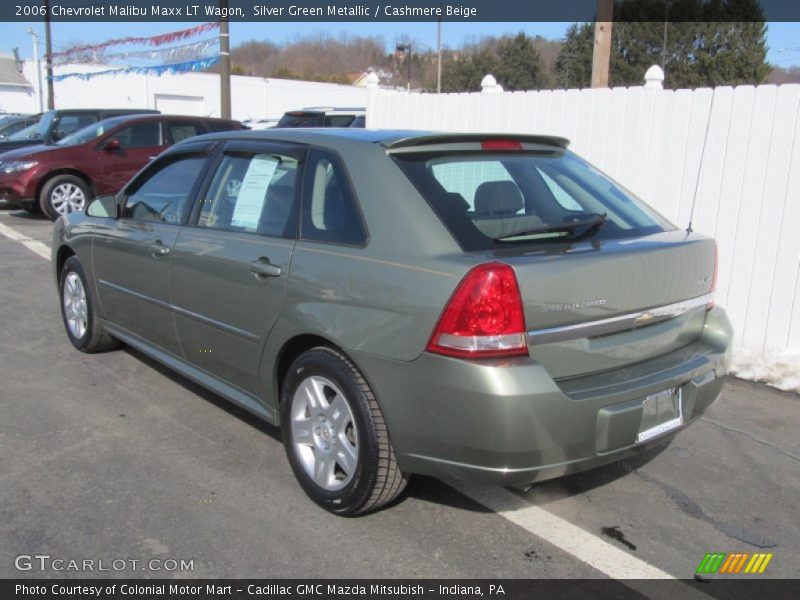 Silver Green Metallic / Cashmere Beige 2006 Chevrolet Malibu Maxx LT Wagon