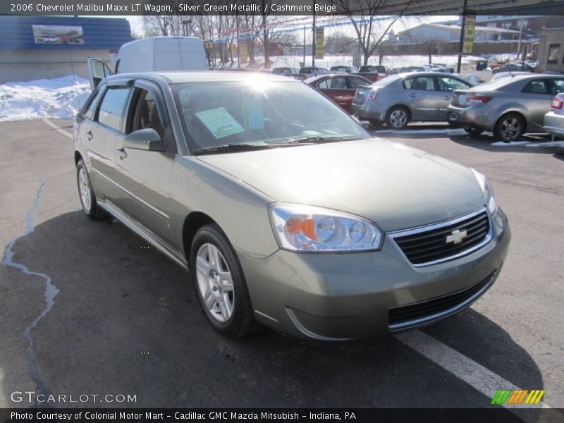 Silver Green Metallic / Cashmere Beige 2006 Chevrolet Malibu Maxx LT Wagon