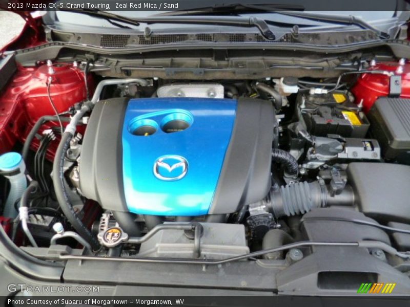  2013 CX-5 Grand Touring Engine - 2.0 Liter DI SKYACTIV-G DOHC 16-Valve VVT 4 Cylinder