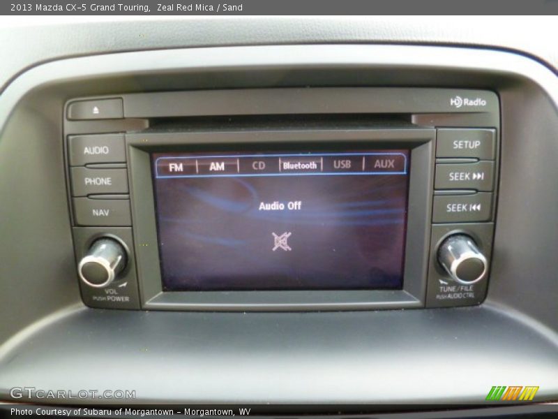 Audio System of 2013 CX-5 Grand Touring