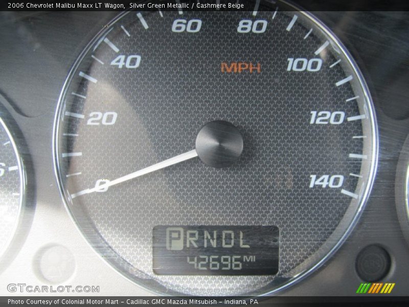 Silver Green Metallic / Cashmere Beige 2006 Chevrolet Malibu Maxx LT Wagon
