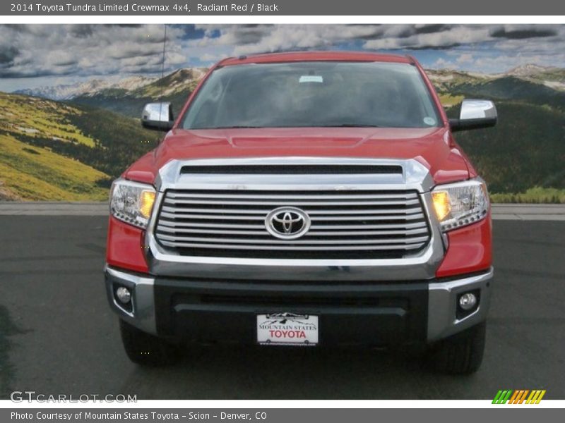 Radiant Red / Black 2014 Toyota Tundra Limited Crewmax 4x4