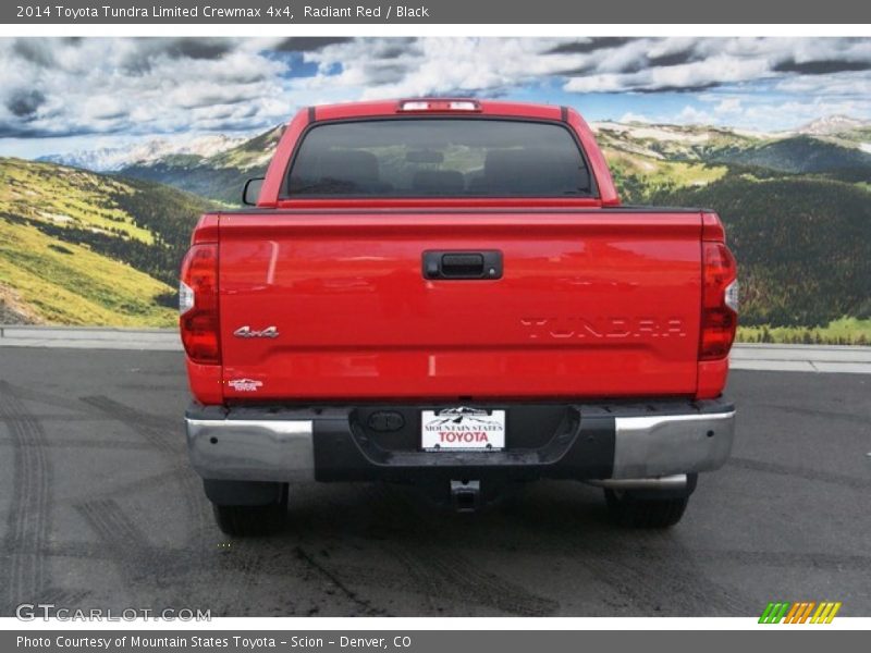 Radiant Red / Black 2014 Toyota Tundra Limited Crewmax 4x4