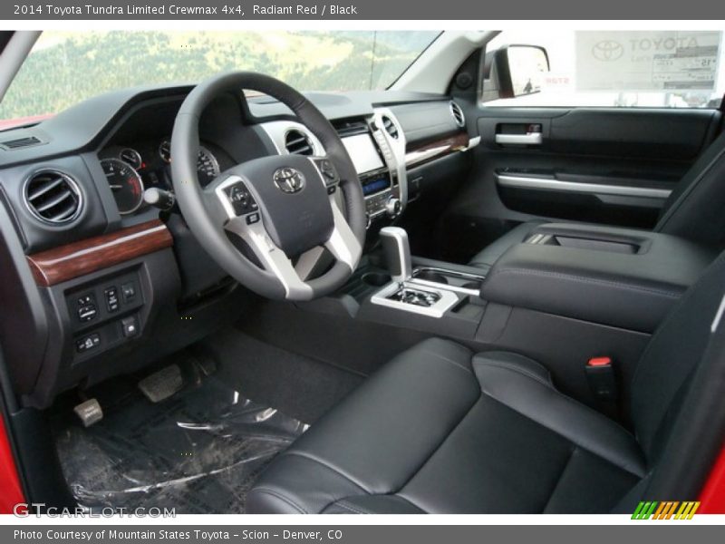Radiant Red / Black 2014 Toyota Tundra Limited Crewmax 4x4