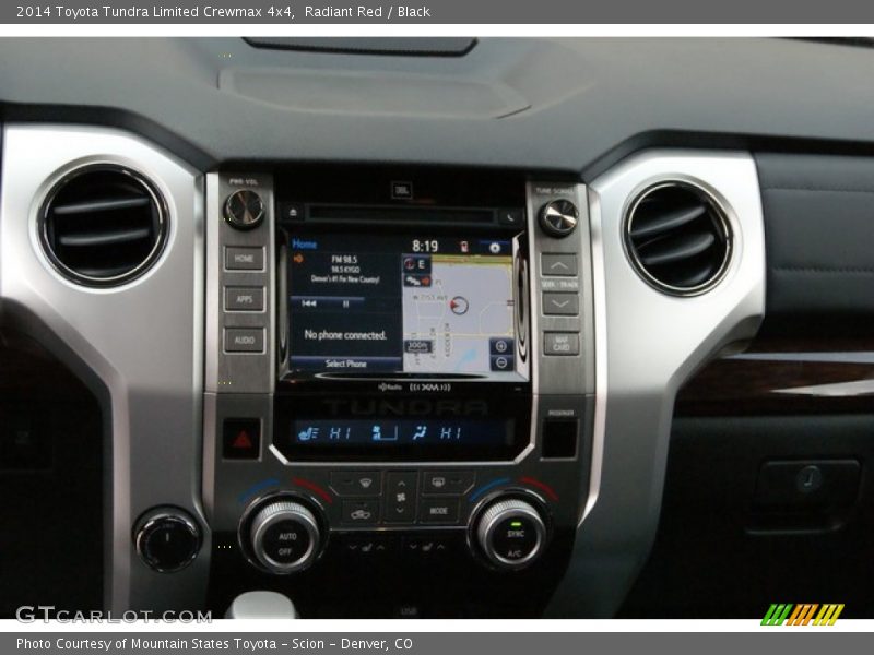 Radiant Red / Black 2014 Toyota Tundra Limited Crewmax 4x4
