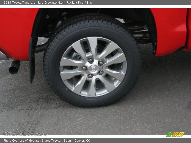 Radiant Red / Black 2014 Toyota Tundra Limited Crewmax 4x4