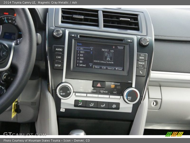 Magnetic Gray Metallic / Ash 2014 Toyota Camry LE