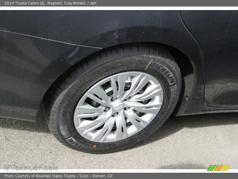 Magnetic Gray Metallic / Ash 2014 Toyota Camry LE