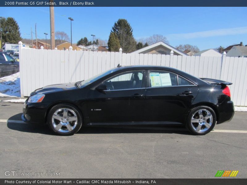 Black / Ebony Black 2008 Pontiac G6 GXP Sedan