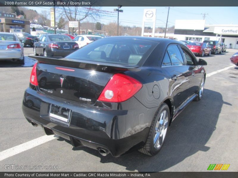 Black / Ebony Black 2008 Pontiac G6 GXP Sedan