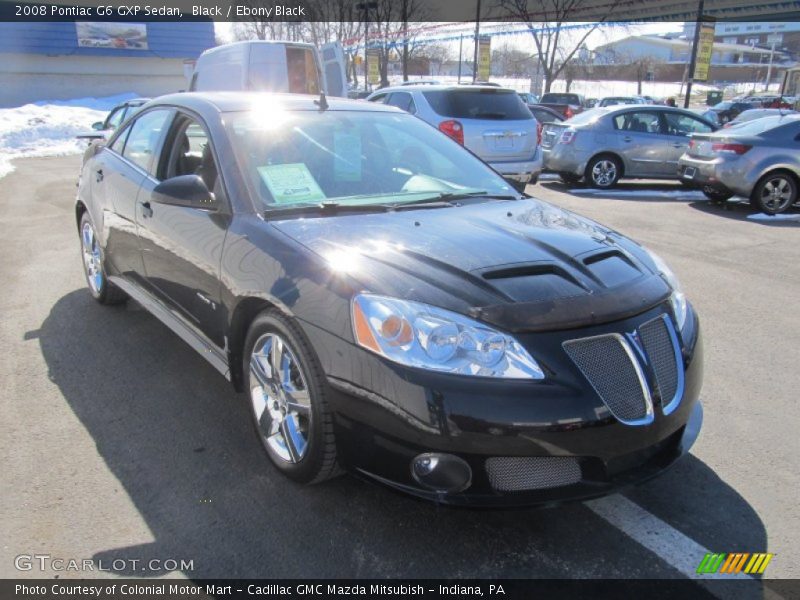 Black / Ebony Black 2008 Pontiac G6 GXP Sedan