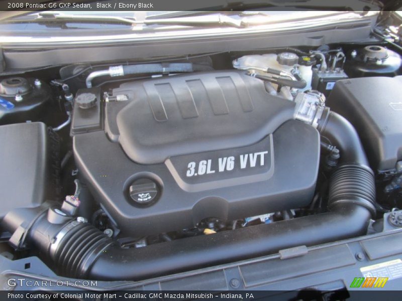Black / Ebony Black 2008 Pontiac G6 GXP Sedan