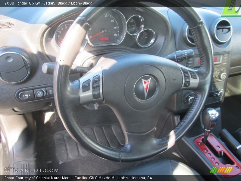 Black / Ebony Black 2008 Pontiac G6 GXP Sedan