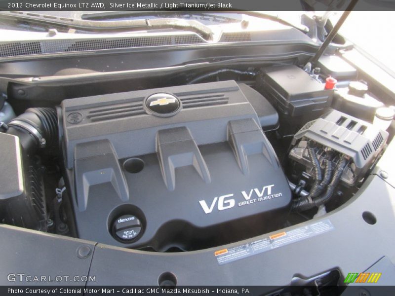 Silver Ice Metallic / Light Titanium/Jet Black 2012 Chevrolet Equinox LTZ AWD