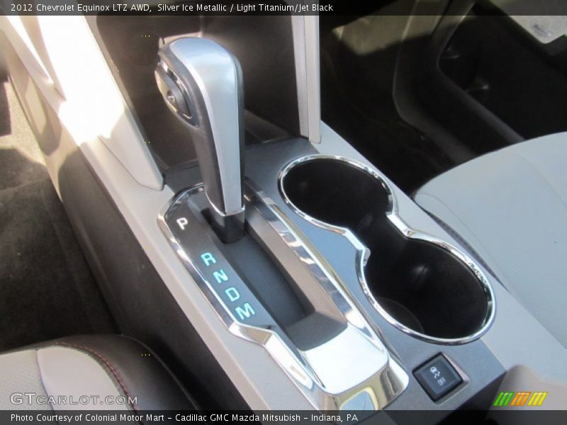 Silver Ice Metallic / Light Titanium/Jet Black 2012 Chevrolet Equinox LTZ AWD