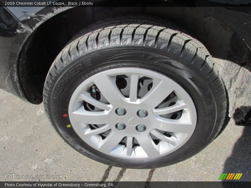 Black / Ebony 2009 Chevrolet Cobalt LT Coupe