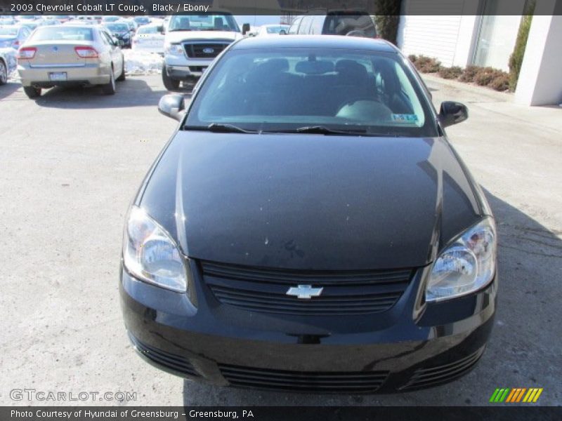 Black / Ebony 2009 Chevrolet Cobalt LT Coupe