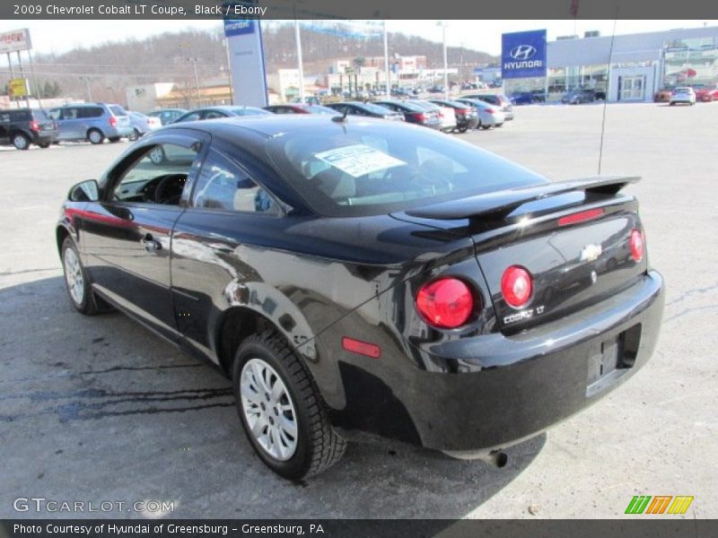Black / Ebony 2009 Chevrolet Cobalt LT Coupe