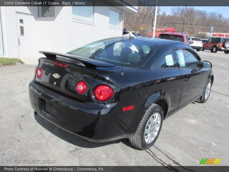 Black / Ebony 2009 Chevrolet Cobalt LT Coupe