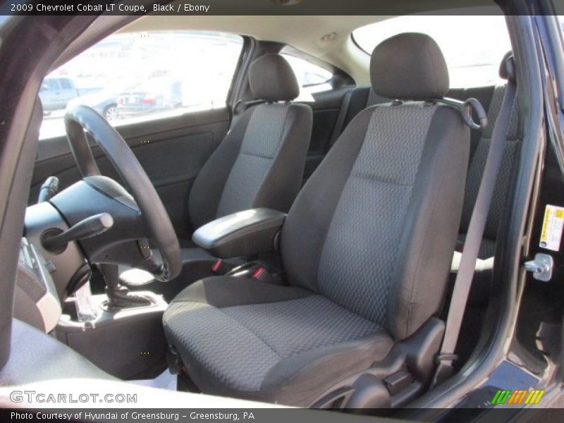 Black / Ebony 2009 Chevrolet Cobalt LT Coupe