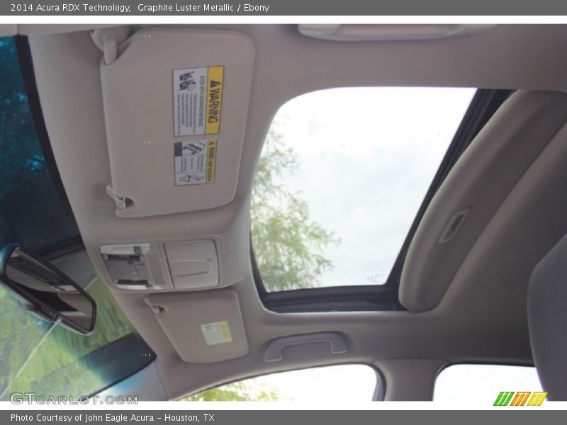 Graphite Luster Metallic / Ebony 2014 Acura RDX Technology