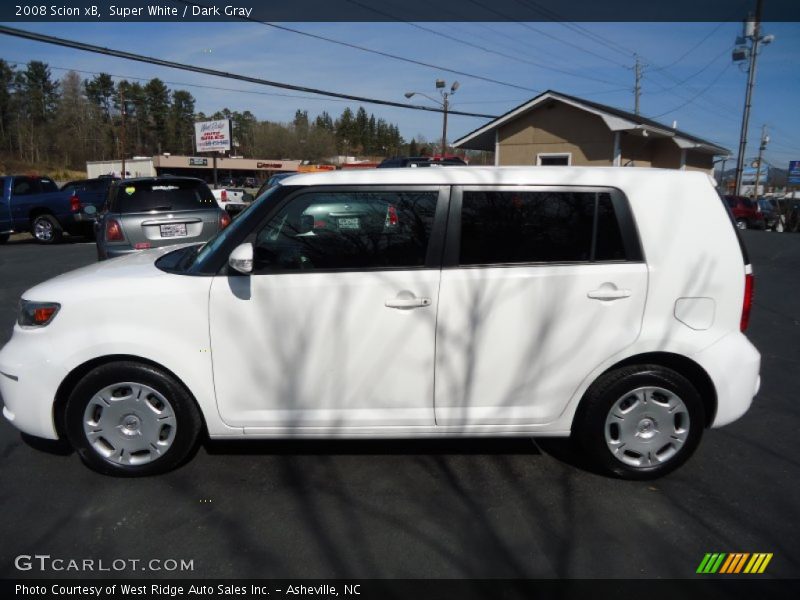 Super White / Dark Gray 2008 Scion xB