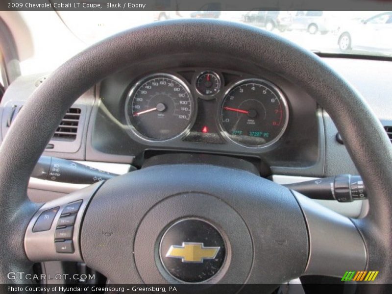Black / Ebony 2009 Chevrolet Cobalt LT Coupe