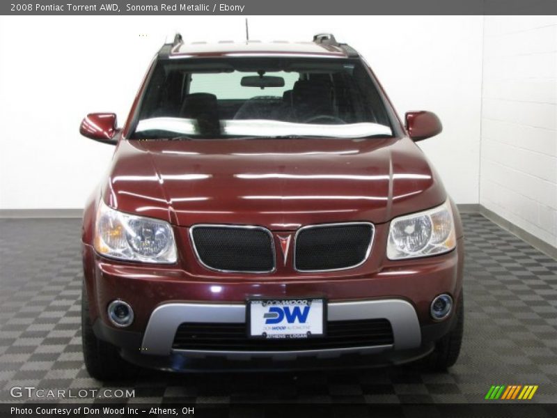 Sonoma Red Metallic / Ebony 2008 Pontiac Torrent AWD