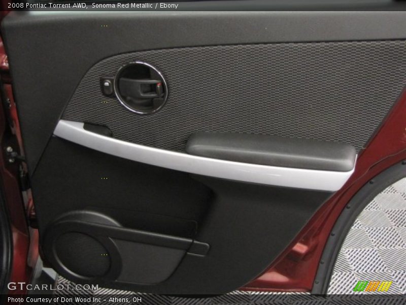Sonoma Red Metallic / Ebony 2008 Pontiac Torrent AWD