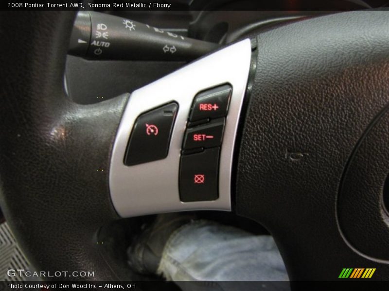 Sonoma Red Metallic / Ebony 2008 Pontiac Torrent AWD