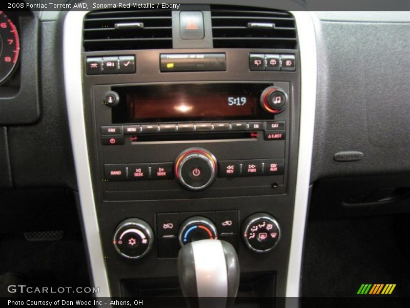 Sonoma Red Metallic / Ebony 2008 Pontiac Torrent AWD
