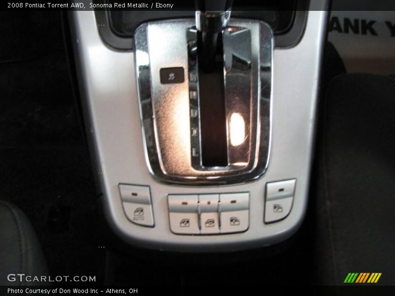Sonoma Red Metallic / Ebony 2008 Pontiac Torrent AWD