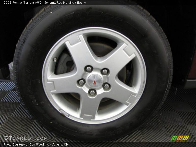 Sonoma Red Metallic / Ebony 2008 Pontiac Torrent AWD