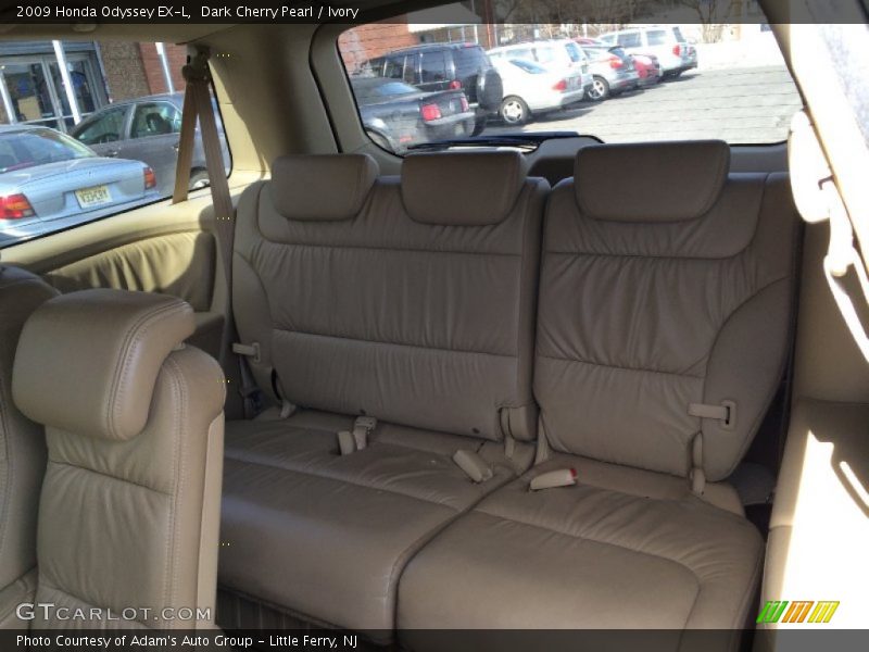 Dark Cherry Pearl / Ivory 2009 Honda Odyssey EX-L