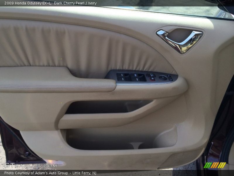Dark Cherry Pearl / Ivory 2009 Honda Odyssey EX-L