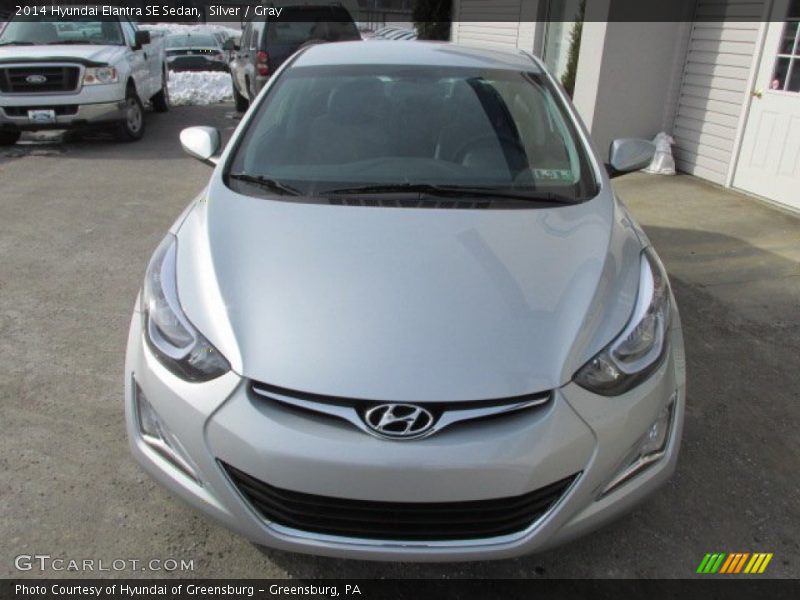 Silver / Gray 2014 Hyundai Elantra SE Sedan