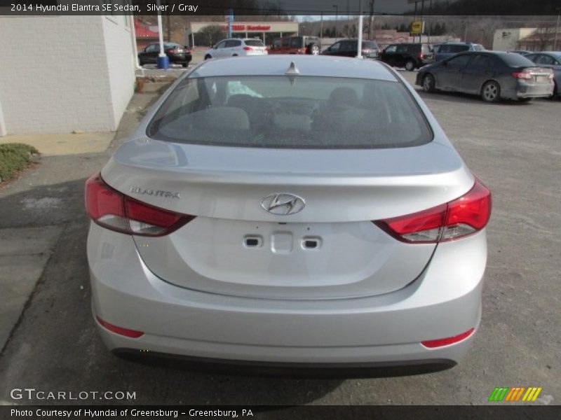 Silver / Gray 2014 Hyundai Elantra SE Sedan