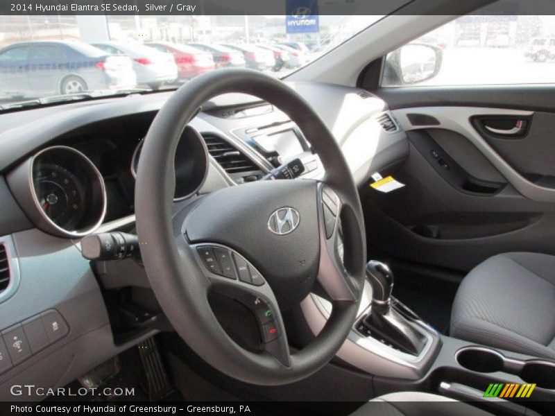Silver / Gray 2014 Hyundai Elantra SE Sedan