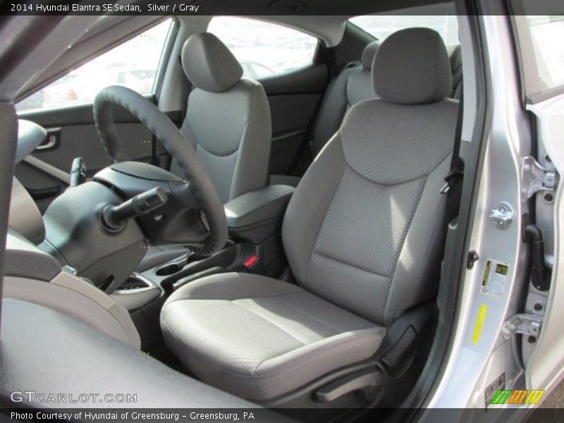 Silver / Gray 2014 Hyundai Elantra SE Sedan
