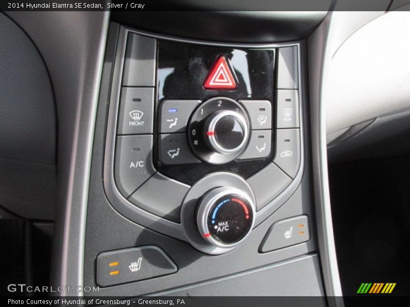Silver / Gray 2014 Hyundai Elantra SE Sedan