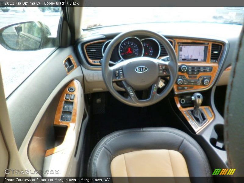 Ebony Black / Black 2011 Kia Optima LX