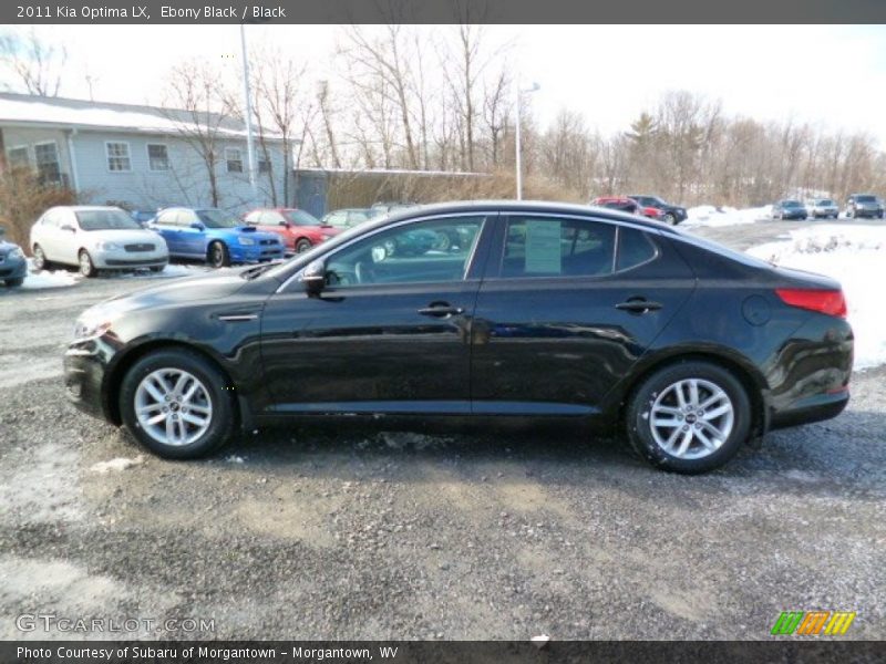Ebony Black / Black 2011 Kia Optima LX