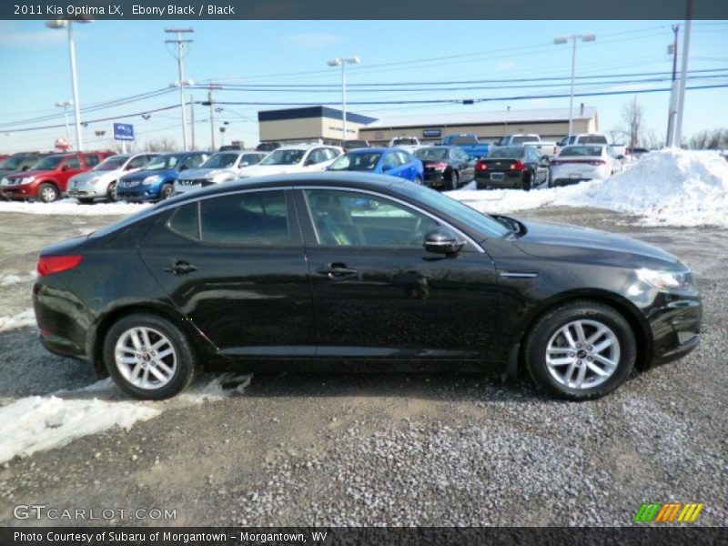 Ebony Black / Black 2011 Kia Optima LX