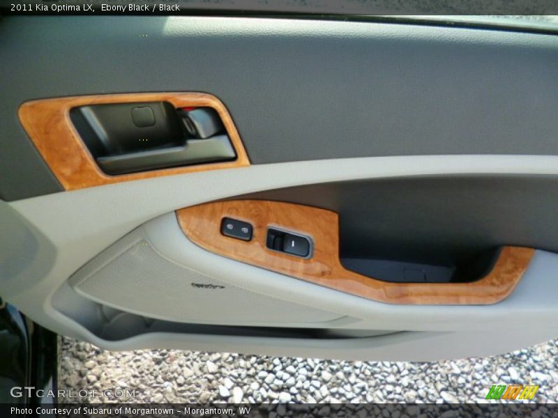 Ebony Black / Black 2011 Kia Optima LX