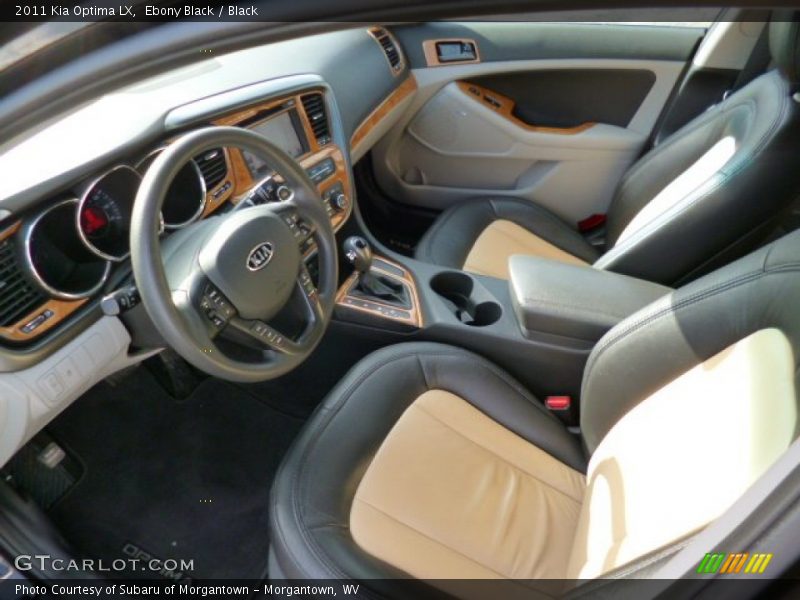 Ebony Black / Black 2011 Kia Optima LX