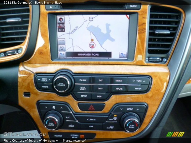 Ebony Black / Black 2011 Kia Optima LX