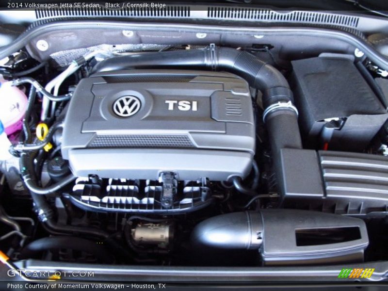 Black / Cornsilk Beige 2014 Volkswagen Jetta SE Sedan