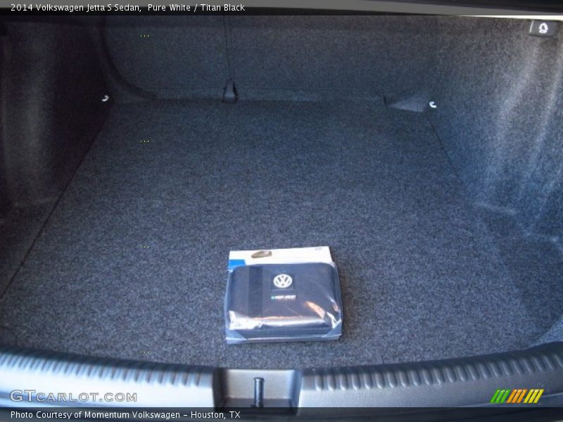 Pure White / Titan Black 2014 Volkswagen Jetta S Sedan