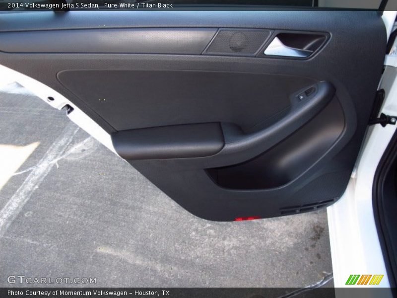 Pure White / Titan Black 2014 Volkswagen Jetta S Sedan