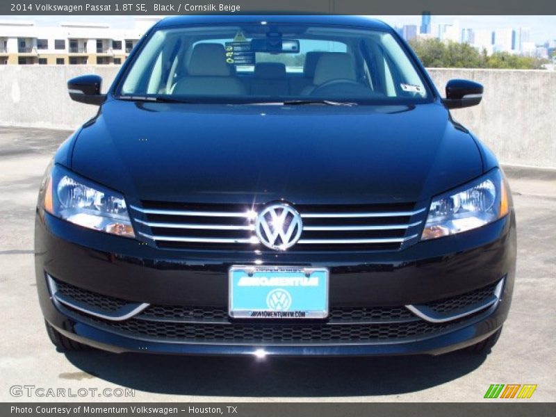 Black / Cornsilk Beige 2014 Volkswagen Passat 1.8T SE